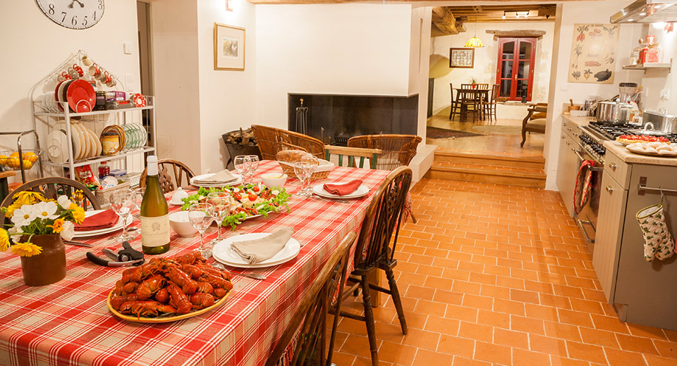 ...with high specification interior in the main house, for the "True French Experience" offering