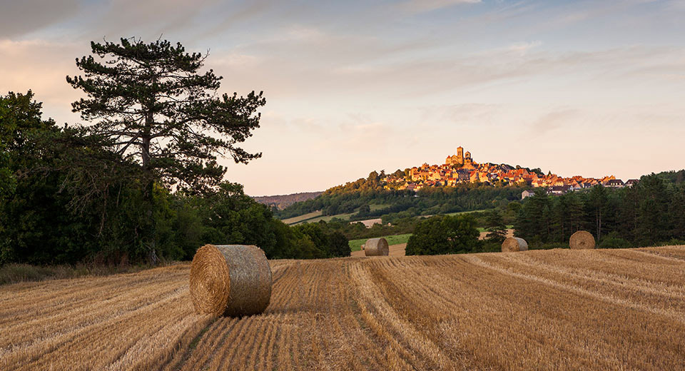 Burgundy countryside and historical surroundings...Vézelay